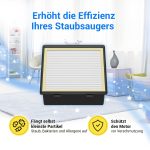 Abluftfilterkassette wie Bosch 426966 BBZ153HF F1C3 100x95x38mm für Staubsauger