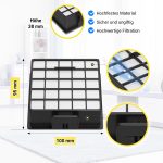 Abluftfilterkassette wie Bosch 426966 BBZ153HF F1C3 100x95x38mm für Staubsauger