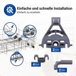Lagerset 8-teilig Korbablagen wie Bosch 00428344 für Geschirrspüler – Bild 3