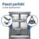 Lagerset 8-teilig Korbablagen wie Bosch 00428344 für Geschirrspüler – Bild 4