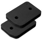 Filter 2x passend wie Miele 9164761 207x155mm für Trockner