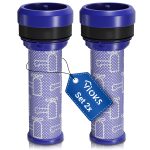 Motorfilter 2er Set wie Dyson 923413-01 inkl. Reinigungsbürste für Staubsauger