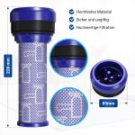 Filterzylinder 3er Set wie Dyson 923413-01 für Staubsauger DC33 DC37 DC37C DC39 – Bild 5