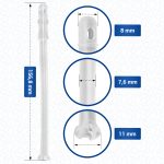 Milchschlauch DeLonghi 5313232961 Ansaugrohr für Kaffeevollautomat – Bild 2