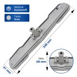Sprüharm Beko 1744400200 Spülmaschinensprüharm unten für Geschirrspüler – Bild 2