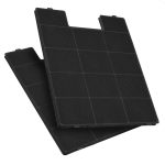 Aktivkohlefilter 2x wie Amica KF 17131 KF 17133 für Dunstabzugshaube