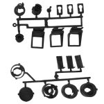 Kohlefilter Gorenje 663154 AH021 mit Befestigungssatz für Dunstabzugshaube – Bild 2