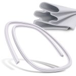 Türdichtung 2 m Universal weiß PVC für Kühlschrank Gefrierschrank