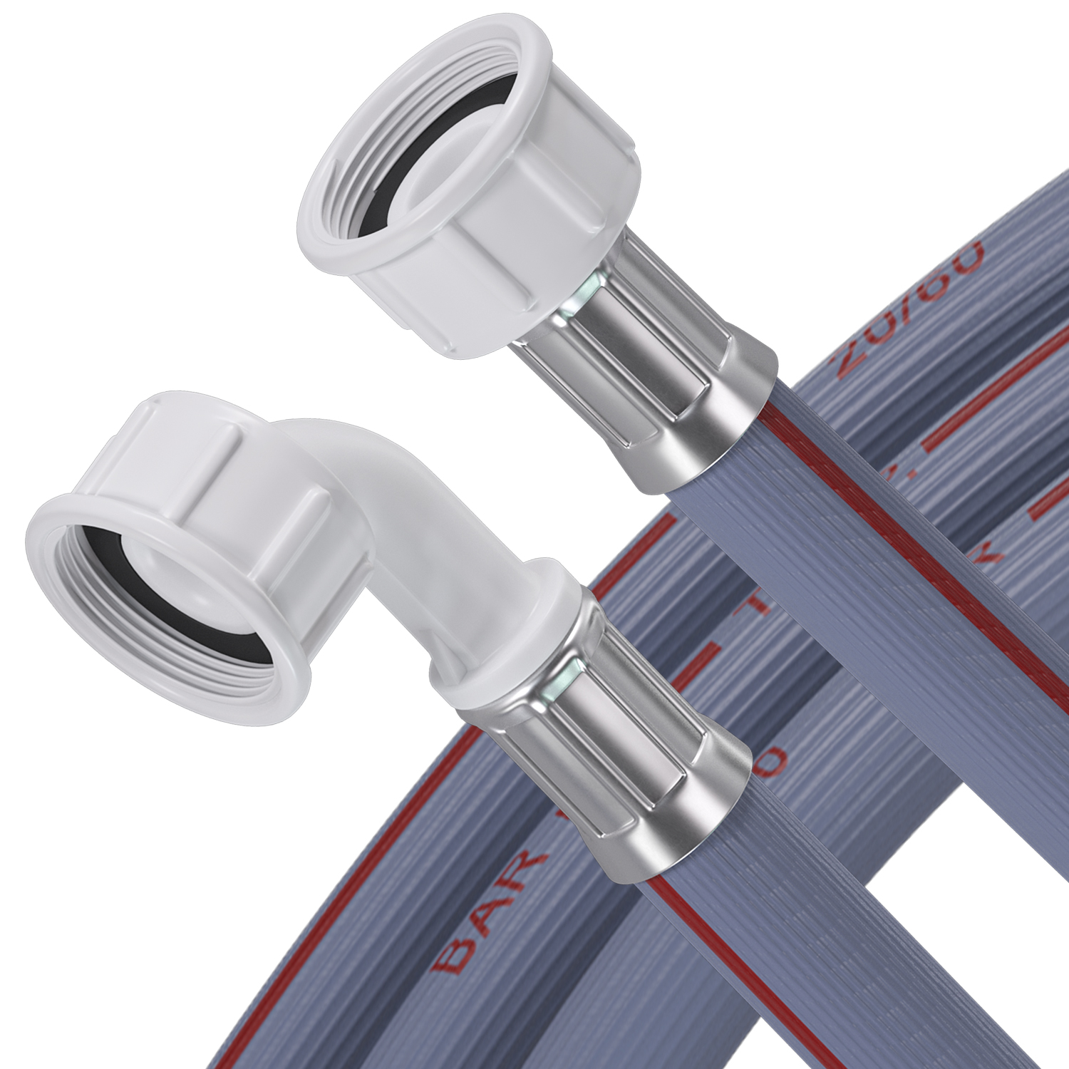 Zulaufschlauch 3,5m 25°C Kaltwasserschlauch für Geschirrspüler Waschmaschine Zulaufschlauch 3,5m 25°C Kaltwasserschlauch für Geschirrspüler Waschmaschine