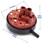 Druckwächter wie AEG 152818902/8 70x55x50mm Niveauregler für Geschirrspüler – Bild 2