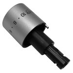 Knebel Bauknecht 481010567263 Drehgriff Ø31mm für Kochstelle Herd – Bild 2