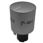 Knebel Bauknecht 481010567263 Drehgriff Ø31mm für Kochstelle Herd – Bild 4