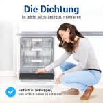 Türdichtung wie Bosch 00298534 unten Schürzendichtung für Geschirrspüler – Bild 3