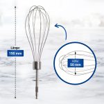 Rührbesen Braun 64189652 Schneebesen 190x50mm für Multiquick Stabmixer – Bild 3
