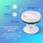 Flusensieb kompatibel mit Bosch 00172339 172339 für Waschmaschine
