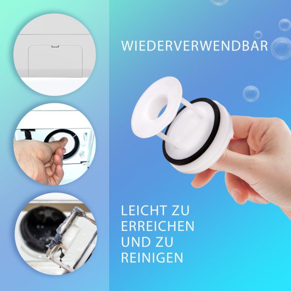 Flusensieb kompatibel mit Bosch 00172339 172339 für Waschmaschine