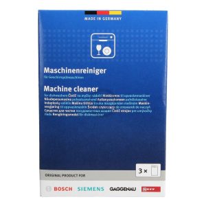 Maschinenreiniger 3x Bosch 00312194 Reinigungsmittel für Geschirrspüler
