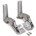 Türscharnier Set wie Bosch 00481147 für Kühlschrank