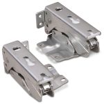 Türscharnier Set wie Bosch 00481147 für Kühlschrank – Bild 3