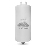 Kondensator 45,00µF 450V universal mit Steckfahnen CBB60 für Elektrogeräte