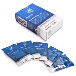 5x Pflegetücher Bosch 00312007 für Edelstahloberflächen und Hausgeräte – Bild 3