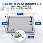 Backblech wie Whirlpool 481241838127 Kuchenblech für Backofen Herd – Bild 5