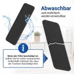 Schaumfilter 2er Set wie Candy 40006731 270x122mm an Wärmetauscher Trockner – Bild 4