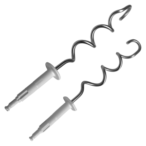 Knethaken 2Stk Braun 67051156 Schneebesen rechts / links für MultiMix Handmixer