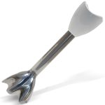 Mixfuß Braun 67050778 Pürierstab mit Messer für elektrische Stabmixer