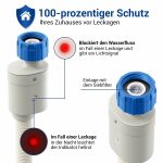 Zulaufschlauch 4,0 m mit Aquastop für Kaltwasser Waschmaschine Geschirrspüler