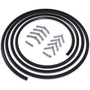 Türdichtung universal 2920 mm mit Befestigungshaken zuschneidbar für Backofen Herd