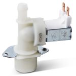 Magnetventil 1-fach 180° 11,5mmØ Universal für Waschmaschine Spülmaschine