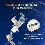 Magnetventil 1-fach 180° 11,5mmØ Universal für Waschmaschine Spülmaschine