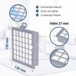 Abluftfilterkassette wie Bosch 00578732 F2G2 Hepa Filter für Staubsauger – Bild 6