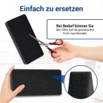 Sockelfilter Set 2x wie Gorenje 327136 225x105x30mm an Wärmetauscher Trockner – Bild 6