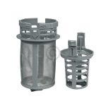 Feinsieb Beko 1740800500 Sieb Ablauffilter Filter für Geschirrspüler 2-teilig