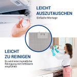 Metallfettfilter wie Bosch 00362380 320x220mm für Dunstabzugshaube – Bild 4