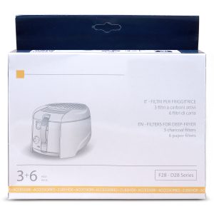 Filterset DeLonghi 5512510041 F28533 Filter für Fritteuse