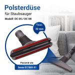 Polsterdüse kompatibel mit Dyson 911869-01 Ø32 mm für DC05 DC08 Staubsauger
