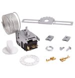 Thermostat 1300 mm 3x6,3mm AMP wie Danfoss 077B7001 für Kühlschrank – Bild 2
