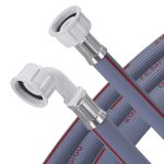 Zulaufschlauch 2,0 m Verlängerung 3/4" gerade/Winkel für Waschmaschine