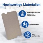 Hohlleiterabdeckung Sharp PCOVPA309WRE0 Glimmerscheibe 129x72mm für Mikrowelle – Bild 2