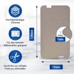 Hohlleiterabdeckung Sharp PCOVPA309WRE0 Glimmerscheibe 129x72mm für Mikrowelle – Bild 3