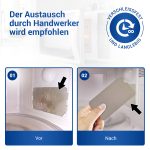 Hohlleiterabdeckung Sharp PCOVPA309WRE0 Glimmerscheibe 129x72mm für Mikrowelle – Bild 5