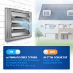 Außenjalousie 100er Luftführungssysteme Außengitter für Ablufttrockner – Bild 4