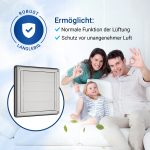 Außenjalousie 100er Luftführungssysteme Außengitter für Ablufttrockner – Bild 8