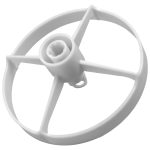 Scheibenträger wie Bosch 00088256 Halter weiß für Küchenmaschine – Bild 2