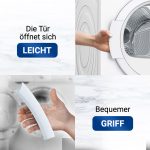 Türgriff wie Siemens Bosch 00497522 für Trockner WT44 WT46 WT34 – Bild 7