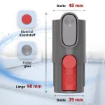 Adapter wie Dyson 968235-01 Einrastsystem für Staubsauger V7 V8 V10 SV10 SV11