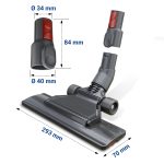 Bodendüse wie Dyson 914606-04 Flat Out Head für Staubsauger – Bild 2